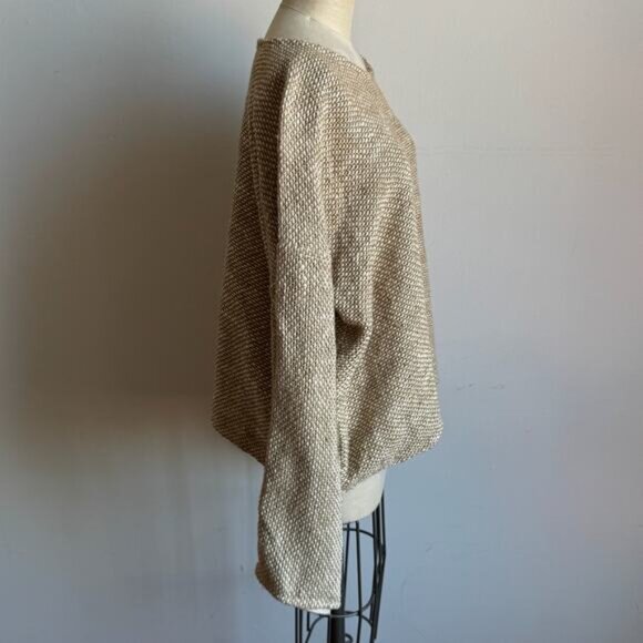 NWT IANALANA Oversized Ahimsa Silk Woven Sweater - Picture 2 of 7